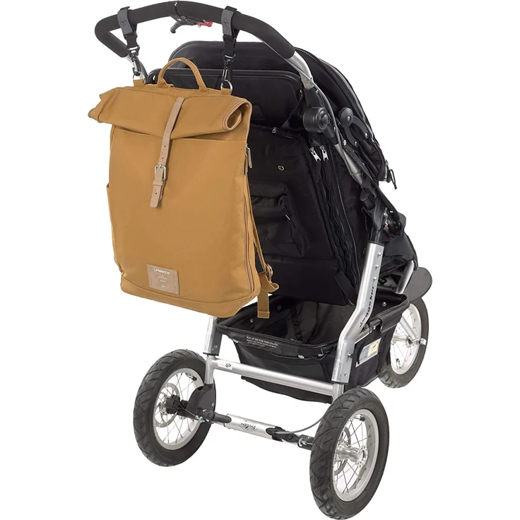 Laessig Rolltop Wickelrucksack Curry Braun 1 – Bild 8