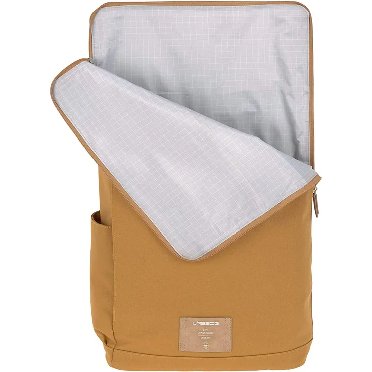 Laessig Rolltop Wickelrucksack Curry Braun 1 – Bild 6