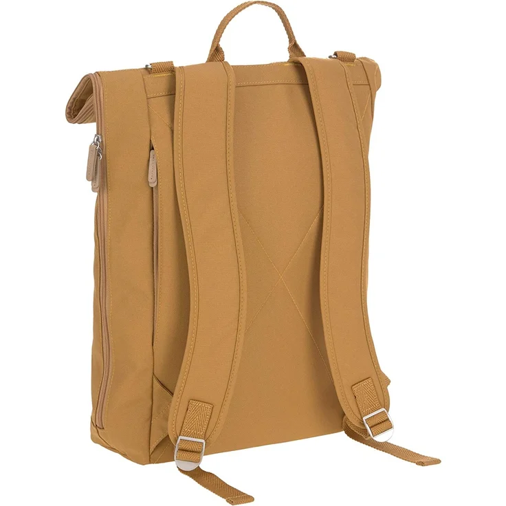 Laessig Rolltop Wickelrucksack Curry Braun 1 – Bild 7