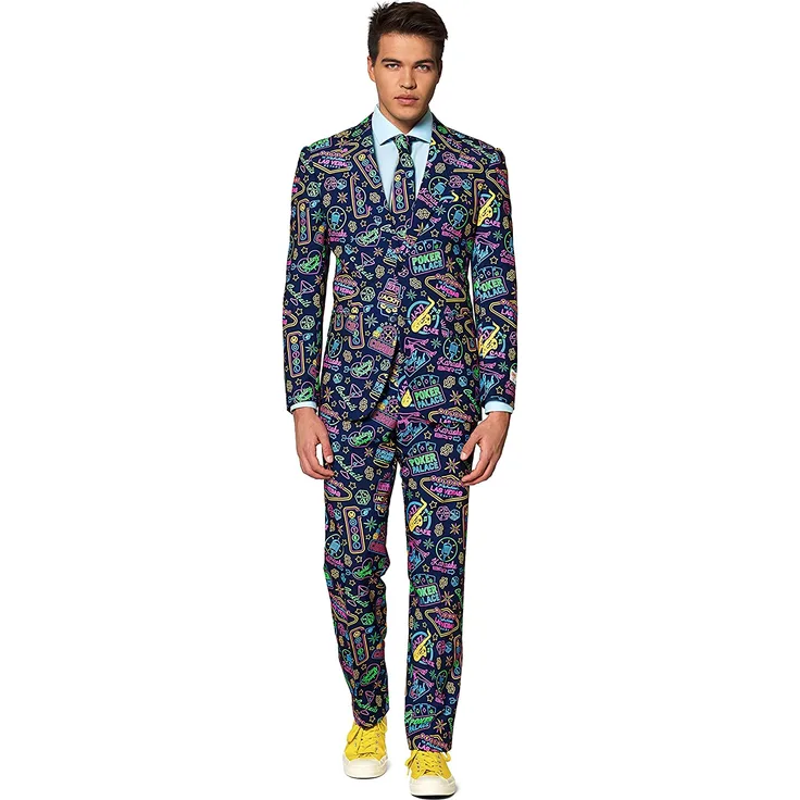 OppoSuits anzug Casino Man Herren Polyester Größe 60