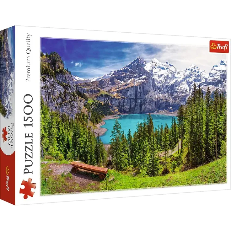 PUZZLE 1500 Oeschinen Lake Alps Switzerland 26166
