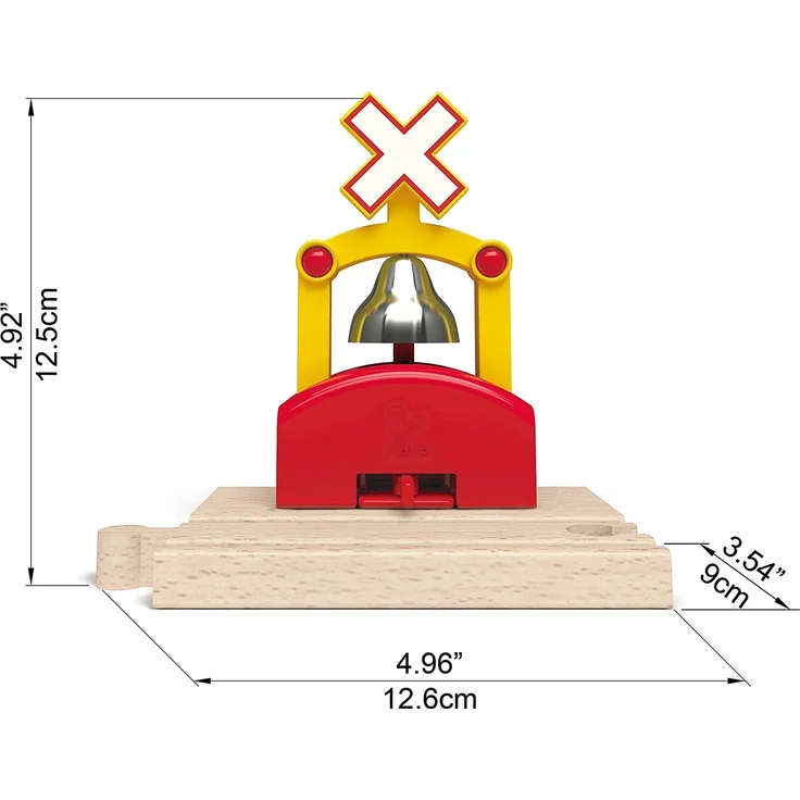 Hape E3706 Railway Spielzeug-Automatisches Eisenbahn-Glockensignal – Bild 5