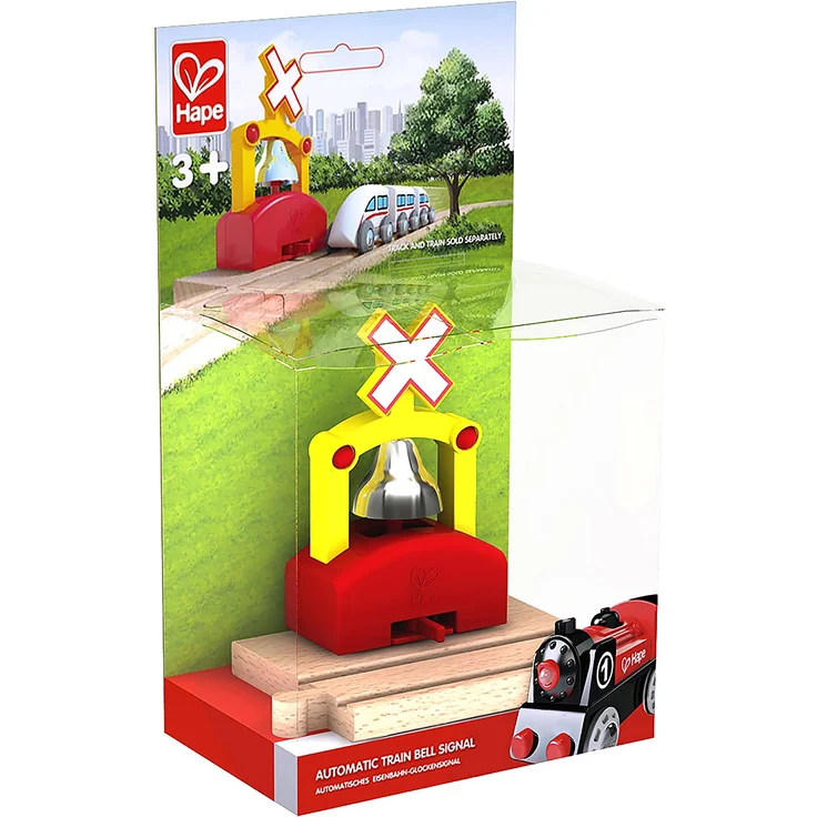 Hape E3706 Railway Spielzeug-Automatisches Eisenbahn-Glockensignal – Bild 2