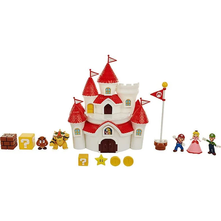 Jakks Super Mario 2. 5 Inch Deluxe Mushroom Kingdom Playset - Preisvergleich – Bild 2