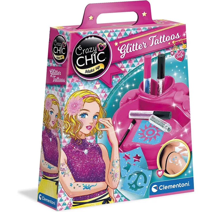 Clementoni Glitzer-Tattoos