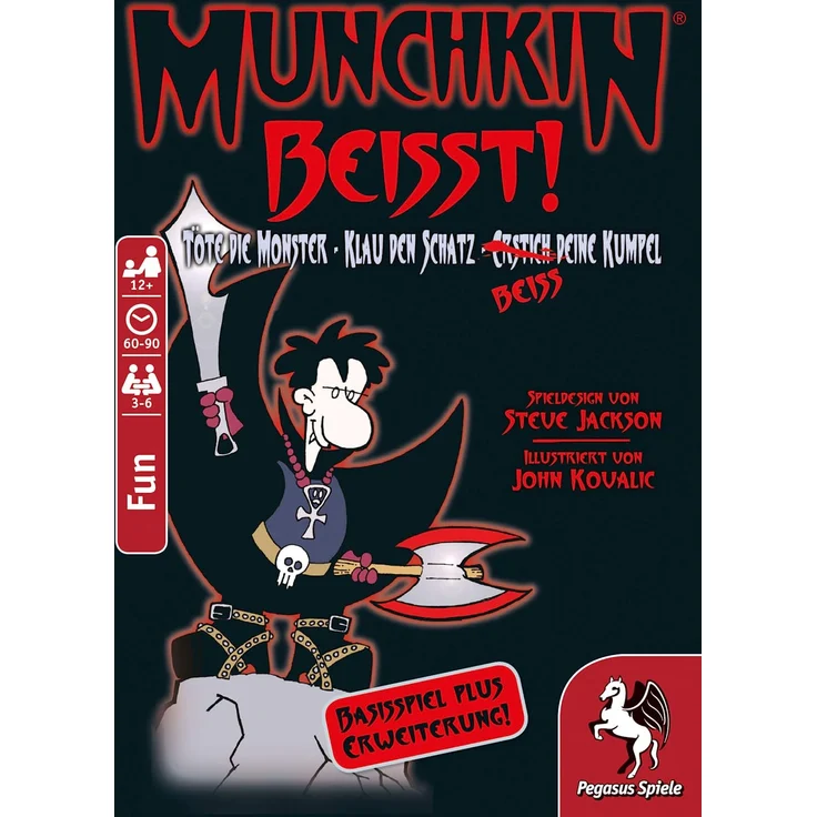 Pegasus Spiele 17155G - Munchkin beißt 1+2 – Bild 2