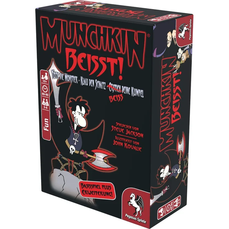 Pegasus Spiele 17155G - Munchkin beißt 1+2 – Bild 4