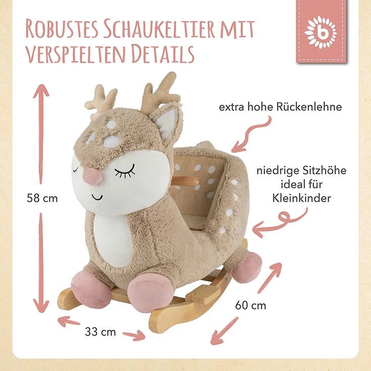 Bieco Schaukeltier Reh Ella – Bild 5
