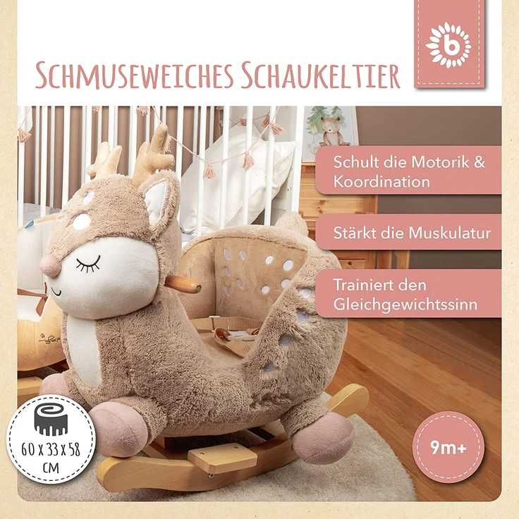 Bieco Schaukeltier Reh Ella – Bild 2