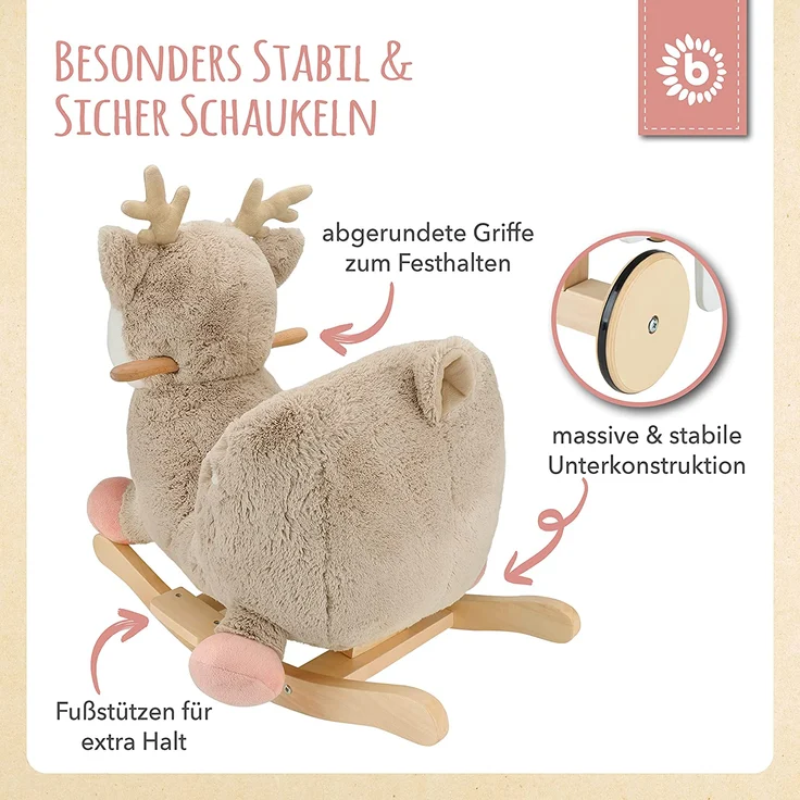 Bieco Schaukeltier Reh Ella – Bild 4