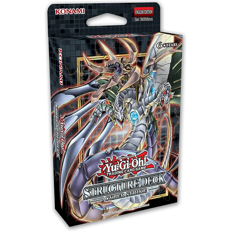 Yu-Gi-Oh! Cyber Strike Structure Deck 1. Auflage EN – Bild 1