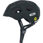 ABUS Fahrradhelm Youn-I MIPS - velvet black - 48-54 cm