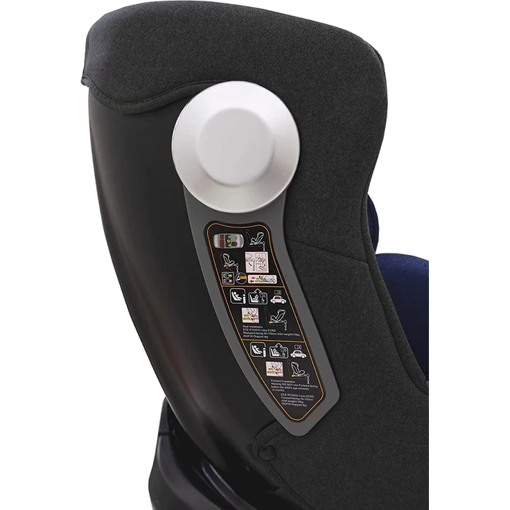 PETEX Kindersitz I-SIZE Laura 1342 mit ISOFIX und Top Tether blau – Bild 7