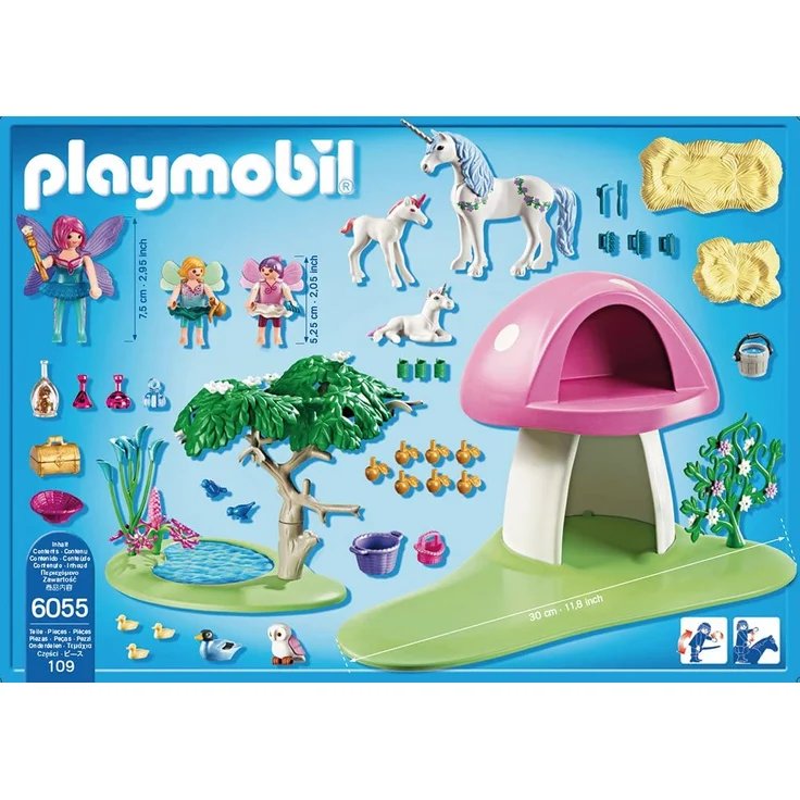 Playmobil 6055 - Feenwäldchen mit Einhornpflege – Bild 3