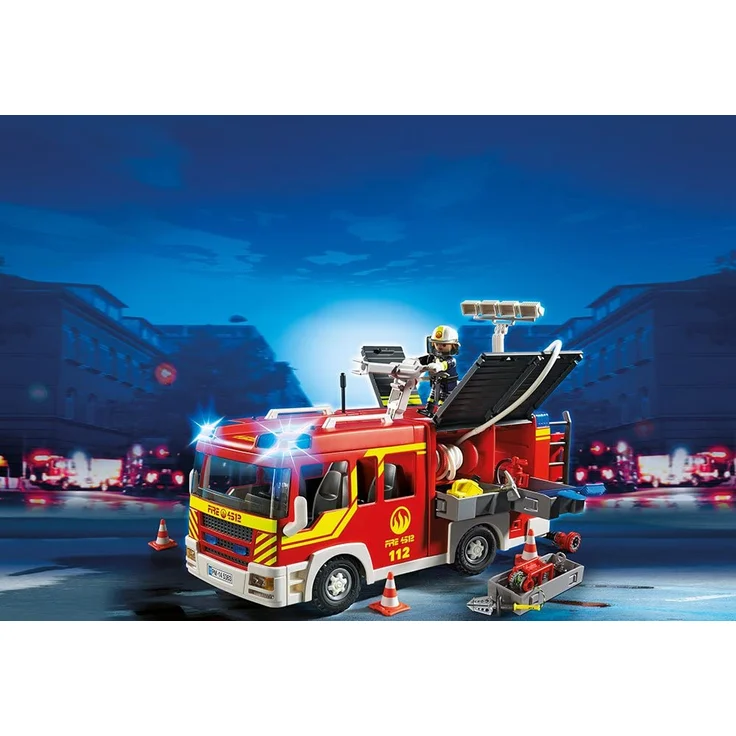 Playmobil 5363 - Löschgruppenfahrzeug mit Licht und Sound – Bild 2