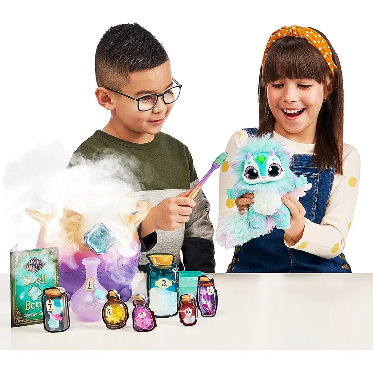 Moose Toys Magic Mixies 'Magischer Zauberkessel' Funktionsplüsch, ab 5 Jahren, blau – Bild 6