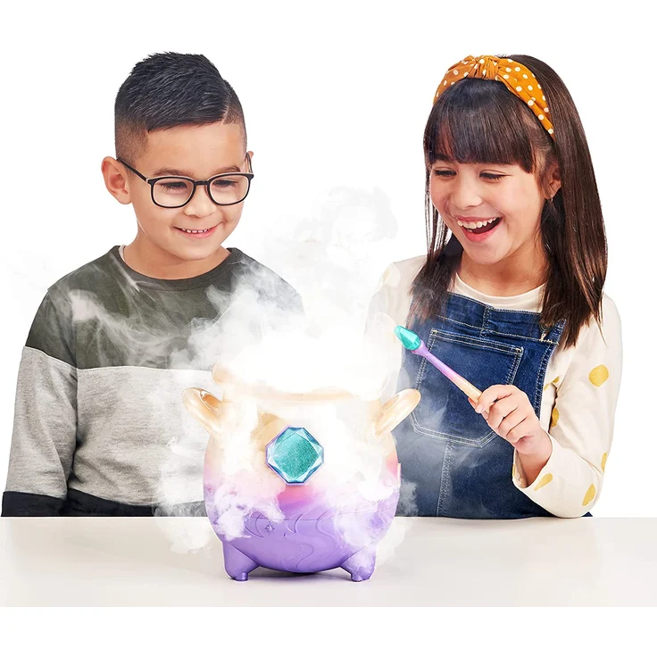 Moose Toys Magic Mixies 'Magischer Zauberkessel' Funktionsplüsch, ab 5 Jahren, blau – Bild 4