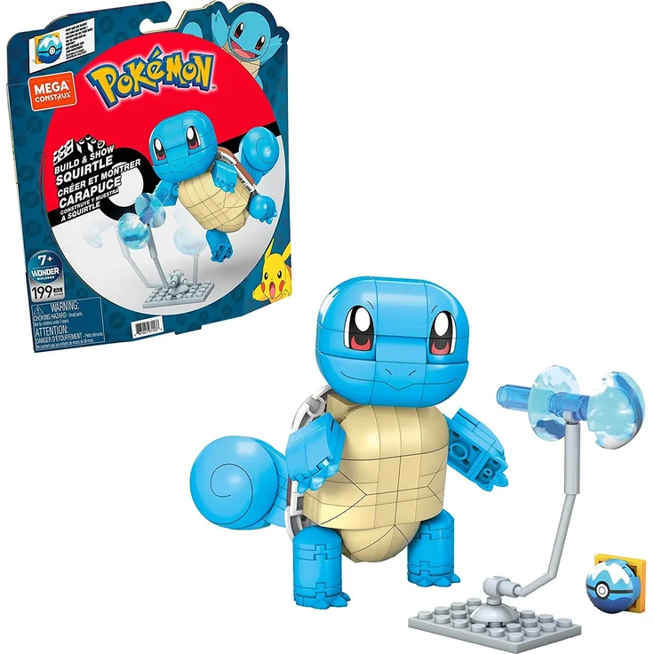 Mattel GYH00 Mega Construx Pokémon Schiggy – Bild 1