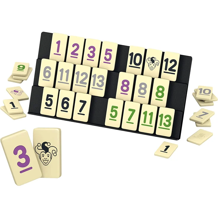 Schmidt Spiele 49282 - Classic Line MyRummy, Legespiel mit großen Spielsteinen – Bild 4