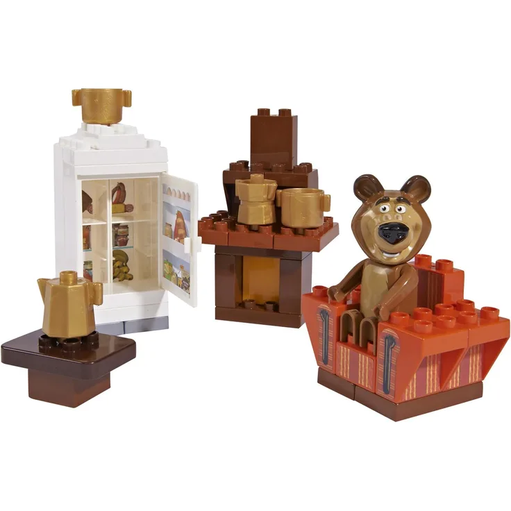 BIG 57093 - PlayBIG Bloxx Masha, Bear’s Room