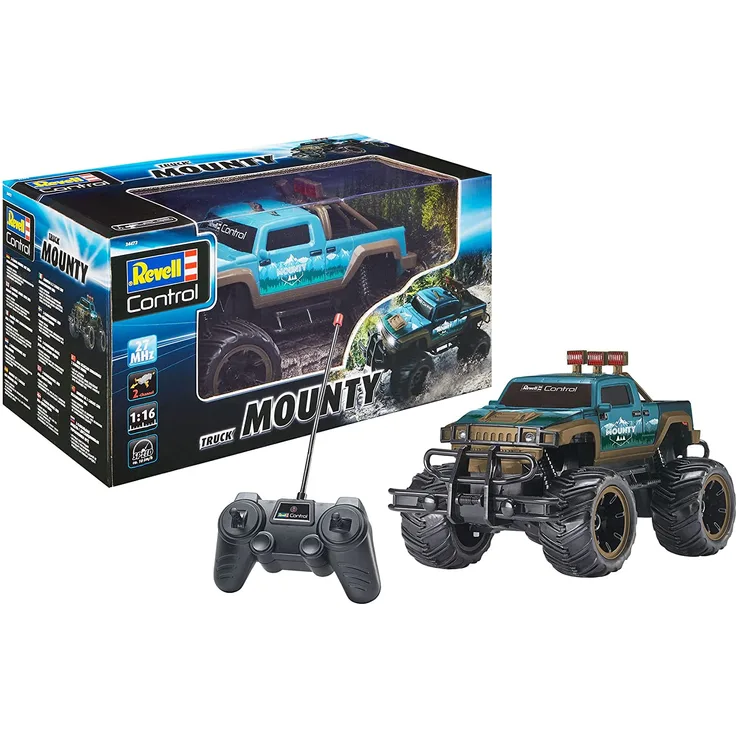 Revell 24472 Mounty Control Truck Spielzeug, blau