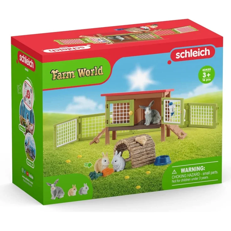 Schleich Farm World 42420 'Kaninchenstall' - Preisvergleich – Bild 12