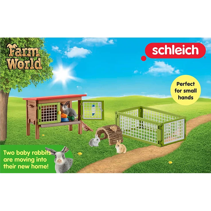 Schleich Farm World 42420 'Kaninchenstall' - Preisvergleich – Bild 4