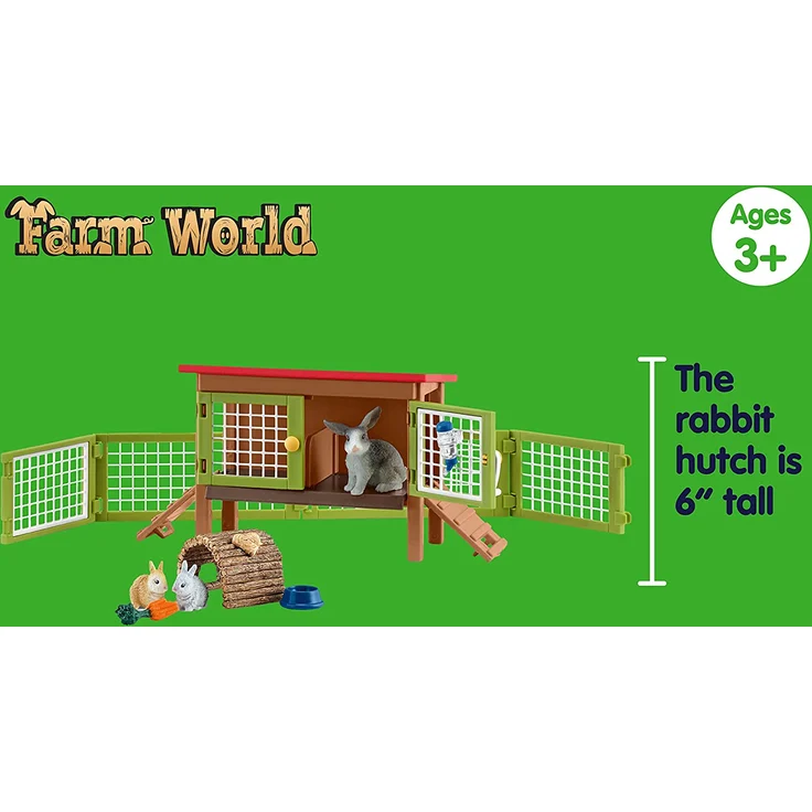 Schleich Farm World 42420 'Kaninchenstall' - Preisvergleich – Bild 3