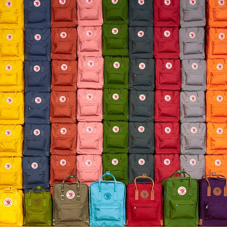 Fjällräven Kanken No. 2 Classic Colors black - Größe 16 Liter – Bild 7