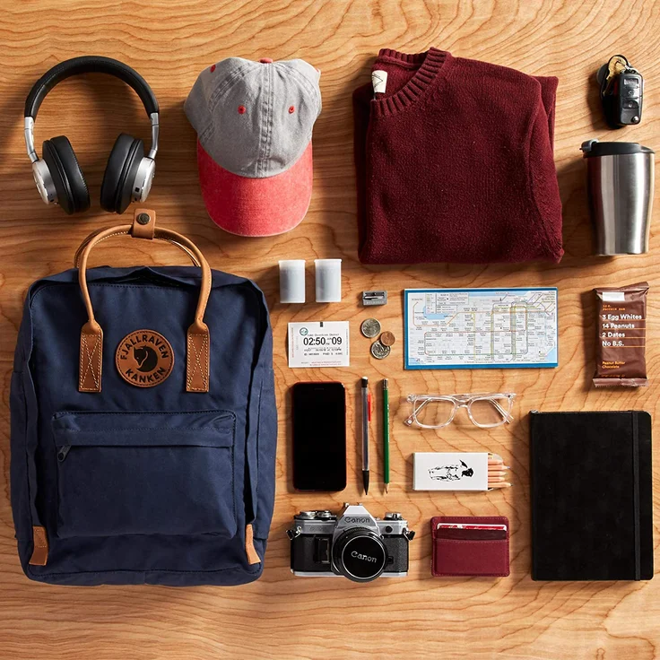 Fjällräven Kanken No. 2 Classic Colors black - Größe 16 Liter – Bild 8