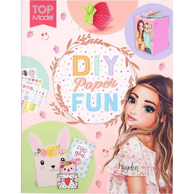 TOPModel DIY Paper Fun Book F TOPModel DIY Paper Fun Book FLOWER BERRY
