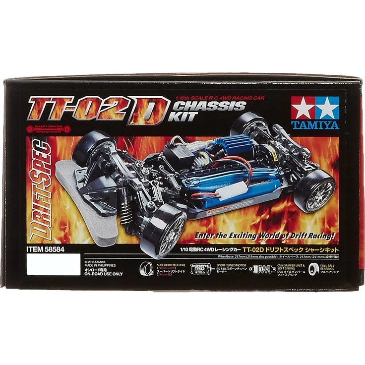 TAMIYA 300058584 - 1:10 TT-02D Drift Spec Chassis - Preisvergleich – Bild 4