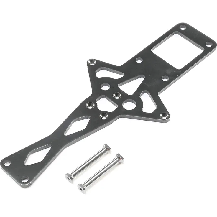 Mitte Chassis Klammer und Standoffs: Super Baja Rey