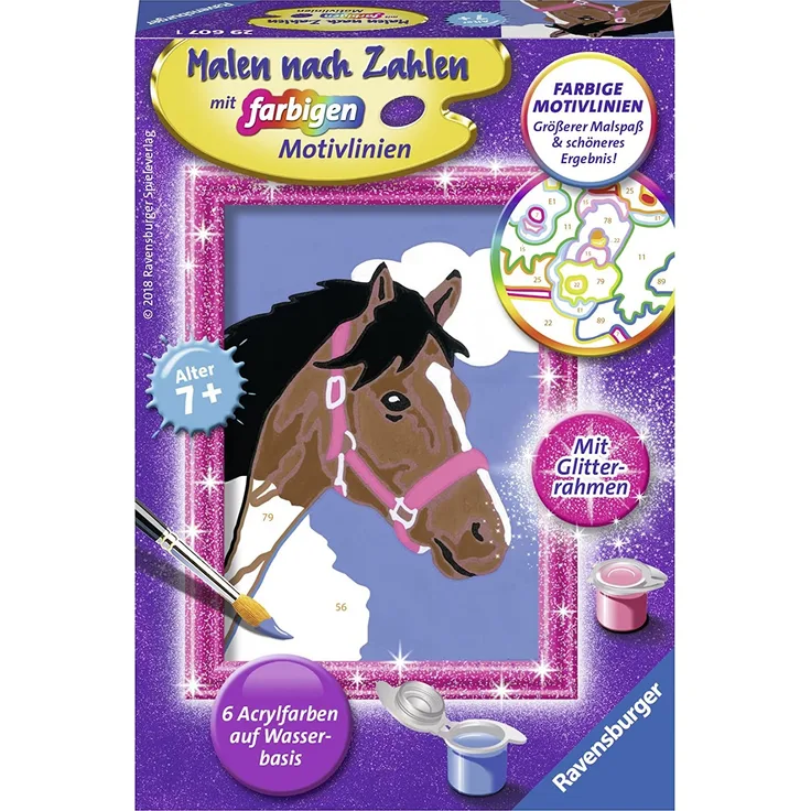 Ravensburger Malen nach Zahlen 29607 - Pferd