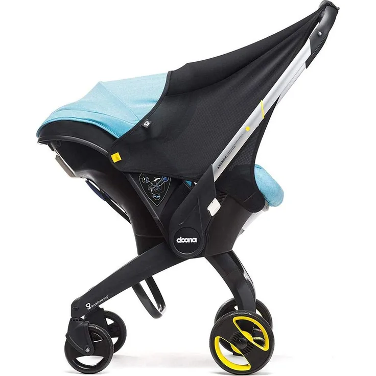Einfache Parenting – Sonnenschirm Sonnendach für Belagerung von Auto Doona schwarz