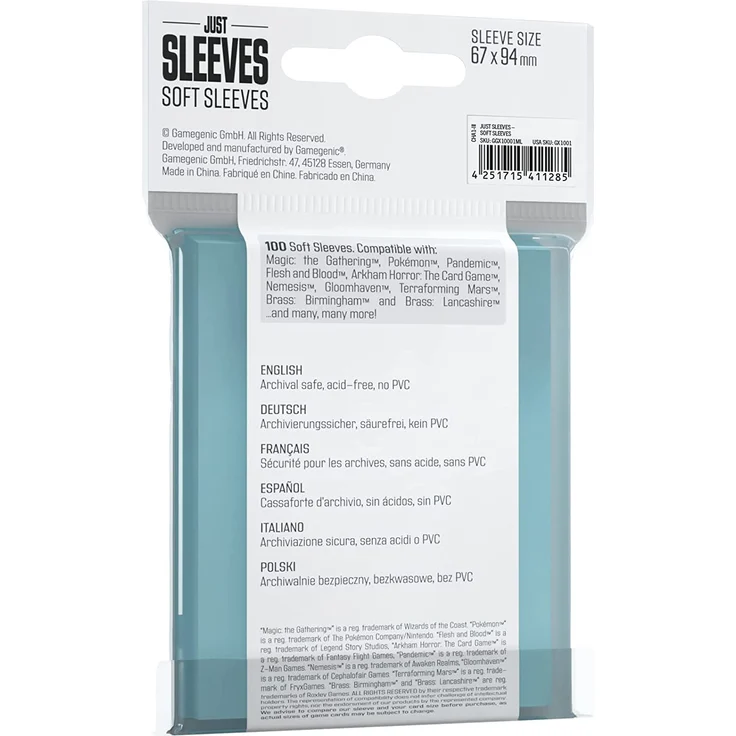 Just Sleeves - Soft Sleeves (100 Sleeves) - Preisvergleich – Bild 2