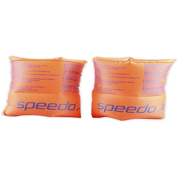 Speedo Kinder Accessoires Roll Up Schwimmflügel, Orange, One size, 8-069451288ONESIZE