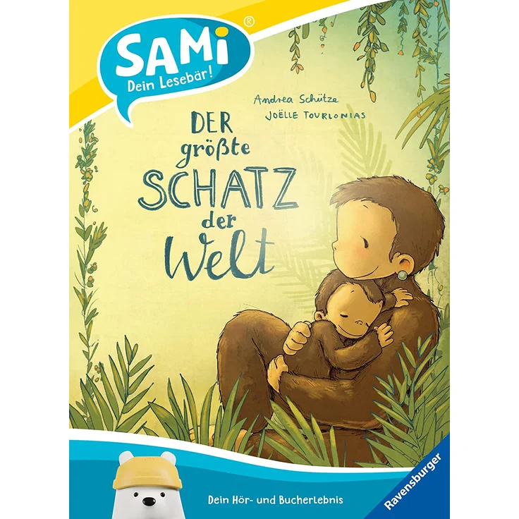 Ravensburger 00096 'SAMi, dein Lesebär, Starter-Set - Der größte Schatz der Welt', ab 3 Jahren – Bild 5