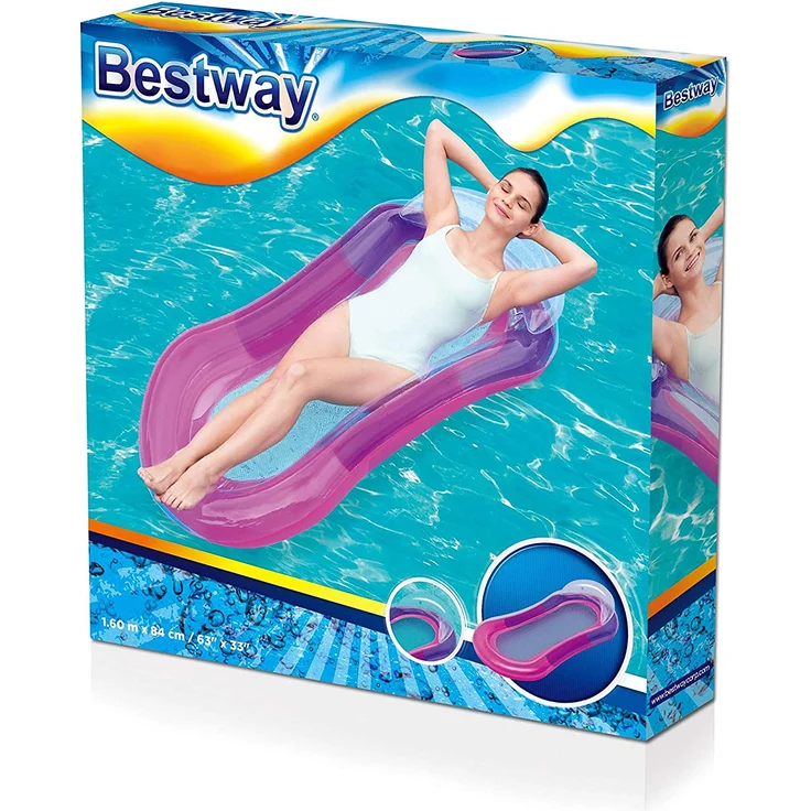 Bestway 'Hängematte' Luftmatratze, 160 x 84 cm - 1x Luftmatratze, zufällige Farbauswahl – Bild 4