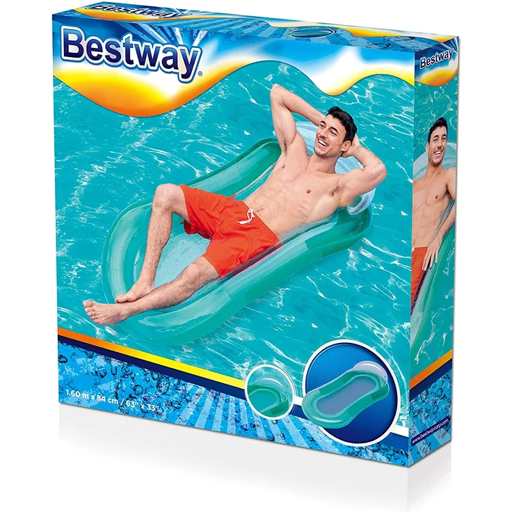 Bestway 'Hängematte' Luftmatratze, 160 x 84 cm - 1x Luftmatratze, zufällige Farbauswahl – Bild 3
