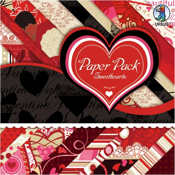 URSUS Paper Pack "Sweathearts"