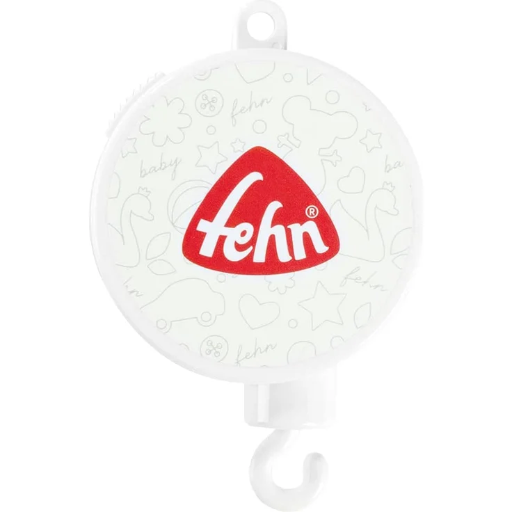 Fehn 055221 Reise-Musik-Mobile COLOR Friends – Mobile mit Melodie "Für Elise" und süßen Figuren – Mit faltbarer Klemmhalterung – Für Babys von 0-5 Monaten – Größe: Ø 17 x 45 cm – Bild 6