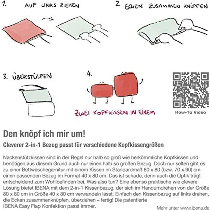 s. Oliver Satin-Bettwäsche JUNIOR 135 x 200 cm grün/blau – Bild 4