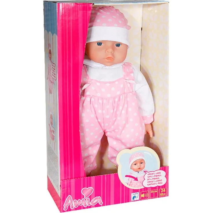 Amia Weichpuppe 45 cm, mit Sprechfunktion