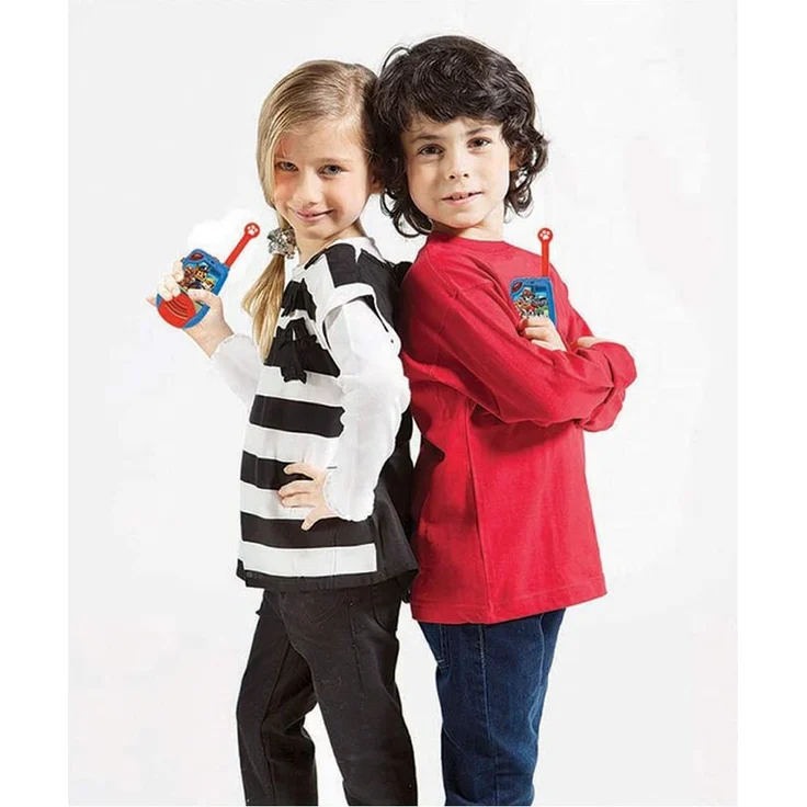 LEXIBOOK Paw Patrol zwei Walkie-Talkies bis zu zwei Kilometer mit Gürtelclip – Bild 5