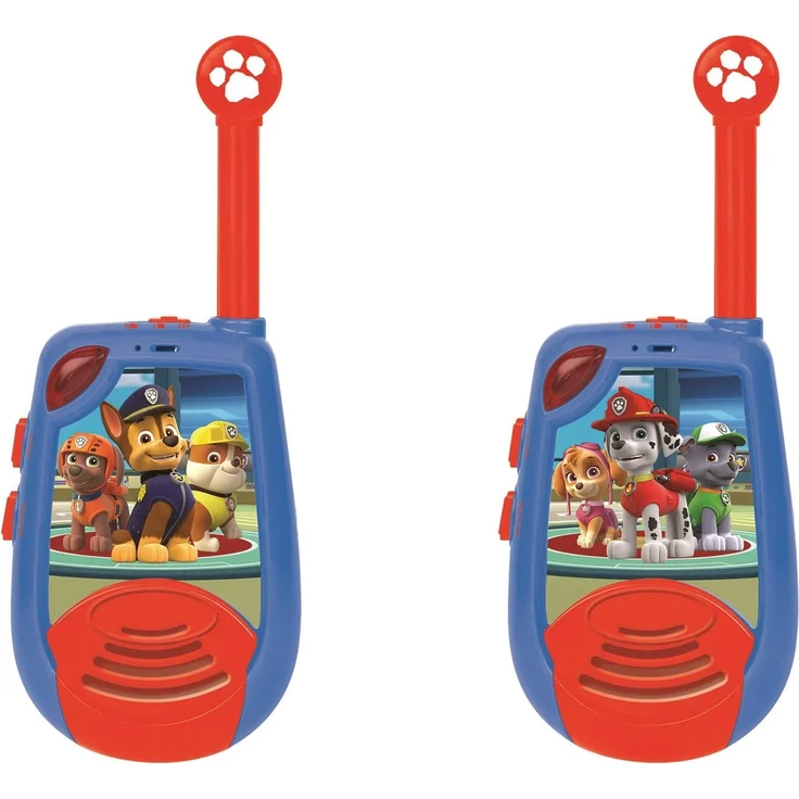 LEXIBOOK Paw Patrol zwei Walkie-Talkies bis zu zwei Kilometer mit Gürtelclip – Bild 1