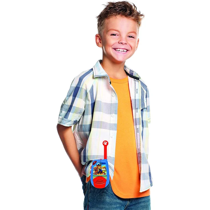LEXIBOOK Paw Patrol zwei Walkie-Talkies bis zu zwei Kilometer mit Gürtelclip – Bild 4