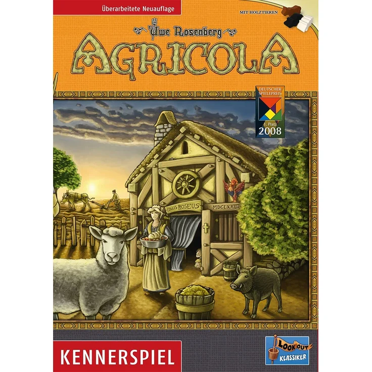 Lookout Games 22160028 - Agricola, Kennerspiel von Uwe Rosenberg – Bild 2