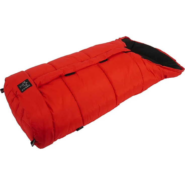 Kaiser Naturfelle 6570833 - Fußsack 'Iglu Thermo Fleece', Farbe: rot, universell einsetzbar – Bild 2