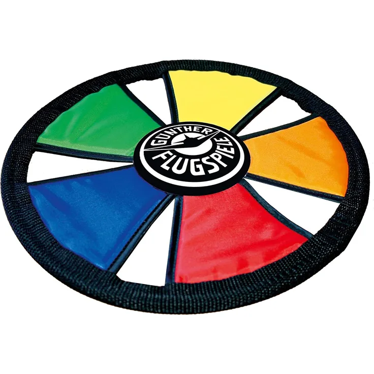 Paul Günther 1381 - Soft Flying Disc Frisbee aus Textil, Durchmesser ca. 25 cm